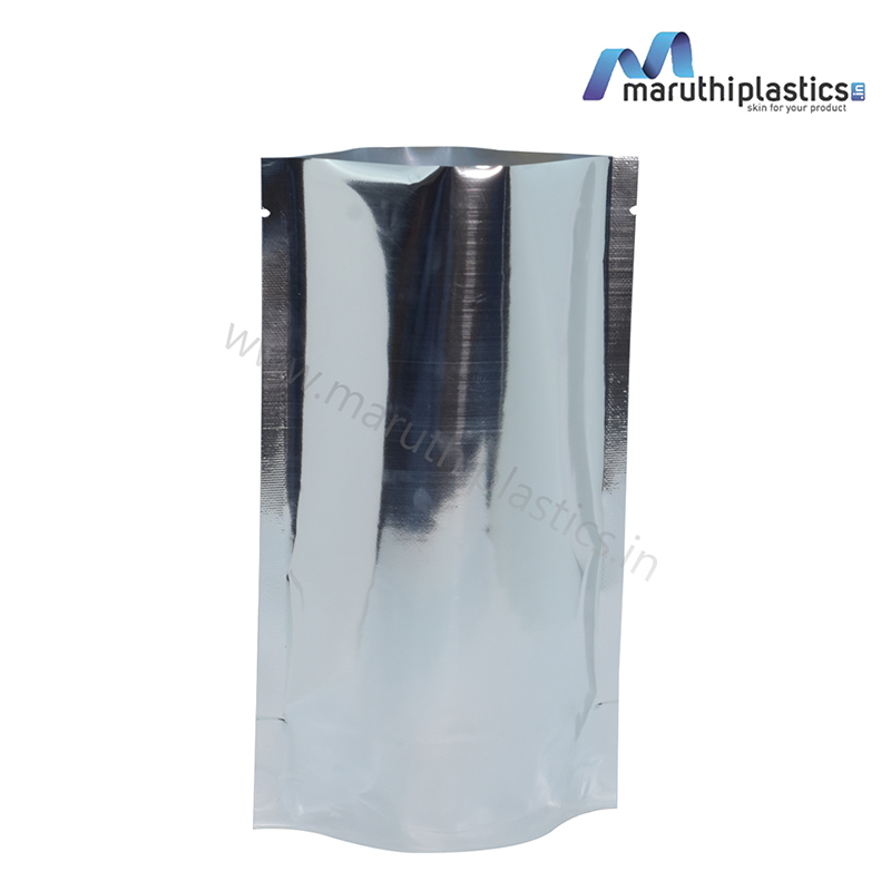 Download Maruthiplastics Sliver Stand Up Pouch Aluminum Foil Pouch Metallic Pouch Packaging